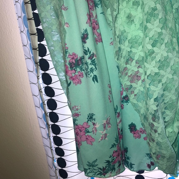 4 Ever Free Girl’s Aqua Lace Dress 👗 - Picture 5 of 5